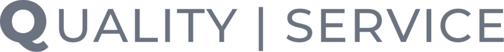 Logo společnosti Quality Service - firma pro řízení kvality, ISO certifikace a compliance služby